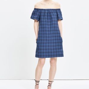 Madewell Off The Shoulder Dress